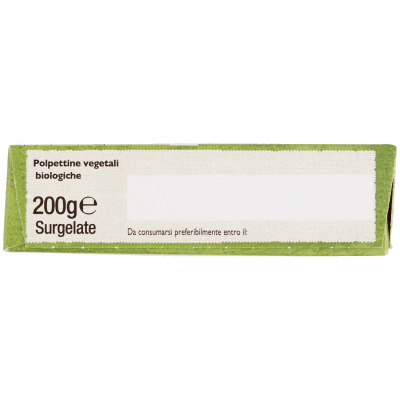 BIO Polpettine vegetali Surgelate 200 g – immagine 10