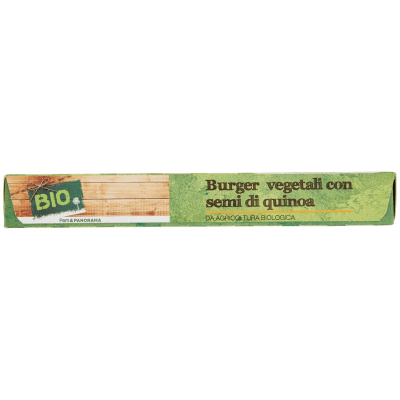 BIO Burger vegetali con semi di quinoa Surgelati 150 g – immagine 14