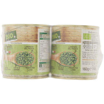 BIO Piselli Biologici 2 x 160 g – immagine 9
