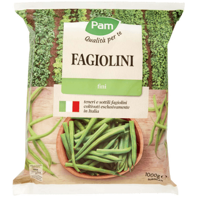 PAM PANORAMA Fagiolini Fini surgelati 1 kg – immagine 9