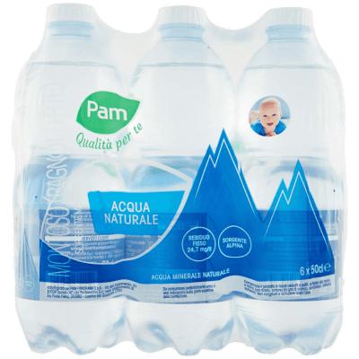 PAM Qualità per te Acqua Naturale 6 x 50 cl – immagine 9