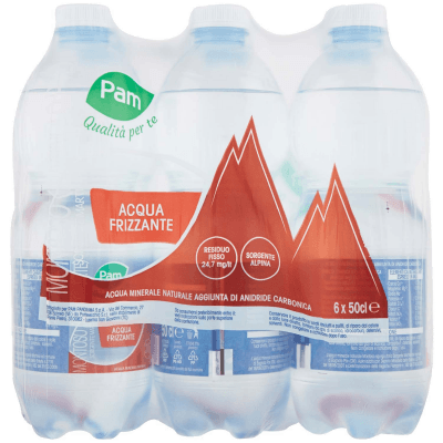 PAM Qualità per te Acqua Frizzante 6 x 0,50 cl – immagine 11