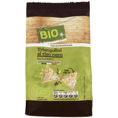 BIO Triangolini al riso nero Biologici 80 g – immagine 9