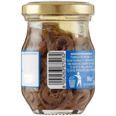PAM PANORAMA Filetti di Alici Arrotolate in olio d'oliva 90 g – immagine 10