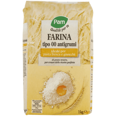 PAM PANORAMA Farina Tipo 00 Antigrumi 1 kg – immagine 9