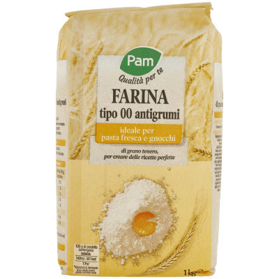 PAM PANORAMA Farina Tipo 00 Antigrumi 1 kg – immagine 11