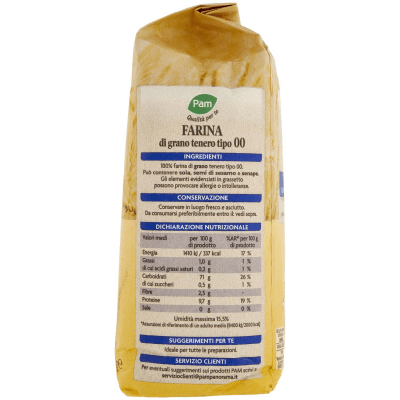 PAM PANORAMA Farina Tipo 00 1 kg – immagine 12