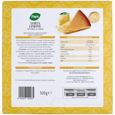 PAM PANORAMA Torta al limone 500 g – immagine 11
