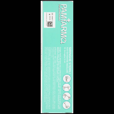 PAM PANORAMA Siringhe Sterili 5 ml 10 pz – immagine 10