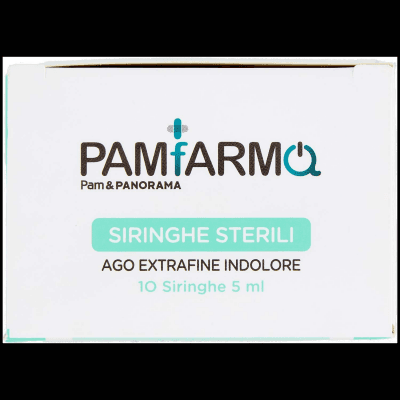 PAM PANORAMA Siringhe Sterili 5 ml 10 pz – immagine 13