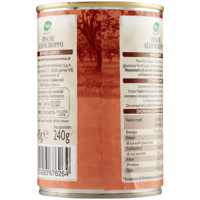 PAM Qualità per te Pesche Sciroppate 415 g – immagine 11
