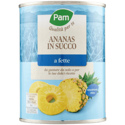 PAM Qualità per te Ananas a Fette al naturale 565 g – immagine 9