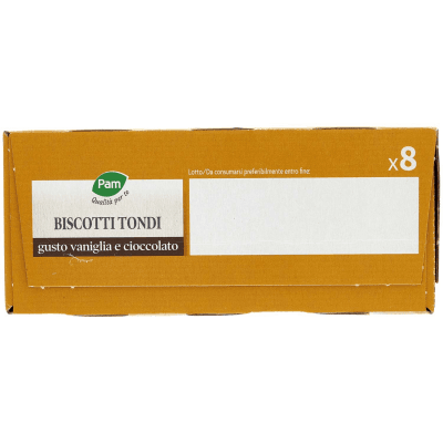 PAM Qualità per te Biscotti Tondi gusto vaniglia e cioccolato 8 x 35 g – immagine 10