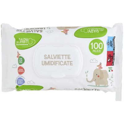 PAM PANORAMA Linea Baby Salviette Umidificate 100 pz – immagine 9