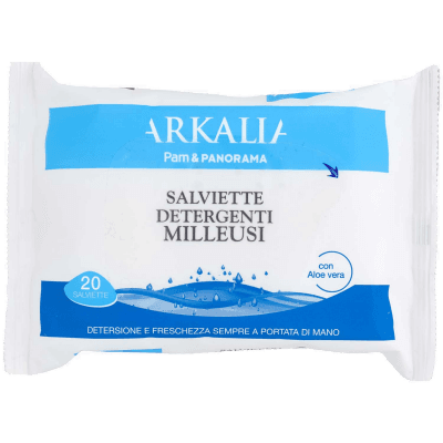 ARKALIA Salviette Detergenti Milleusi con Aloe vera 20 pz – immagine 9