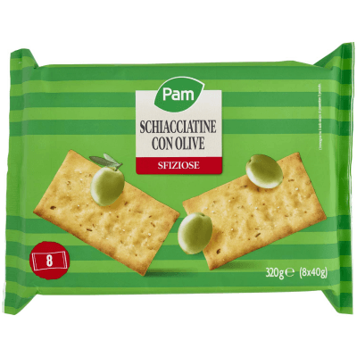 Schiacciatine con Olive 8 x 40 g – immagine 9