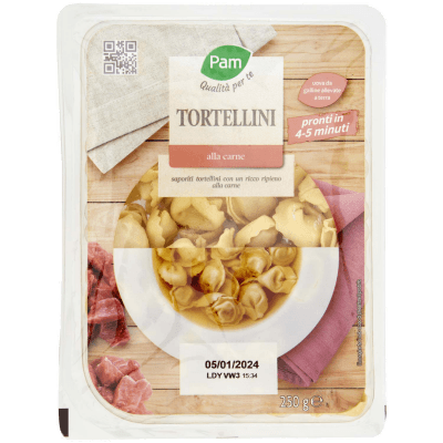 PAM Qualità per te Tortellini alla carne 250 g – immagine 9