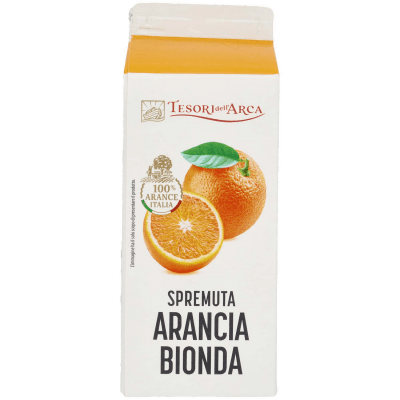 TESORI DELL'ARCA Spremuta Arancia Bionda 750 ml – immagine 11