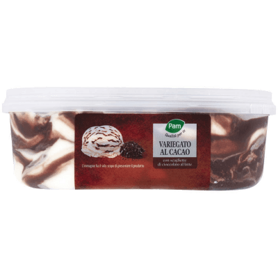 PAM Qualità per te Variegato al Cacao con scagliette di cioccolato al latte 500 g – immagine 14