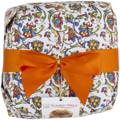 TESORI DELL'ARCA Panettone con Gocce Fondenti e Arancia Candita 1000 g – immagine 13