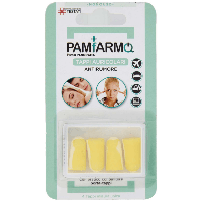 PAM PANORAMA Tappi Auricolari antirumore Misura Unica 4 pz – immagine 9