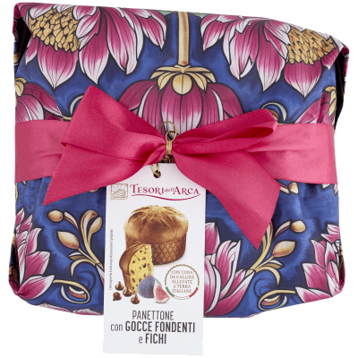 TESORI DELL'ARCA Panettone con Gocce Fondenti e Fichi 1000 g – immagine 9