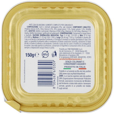 ZOA Adult Patè con Selvaggina 150 g – immagine 11