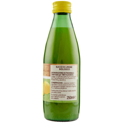 BIO Succo di limone Biologico 250 ml – immagine 12