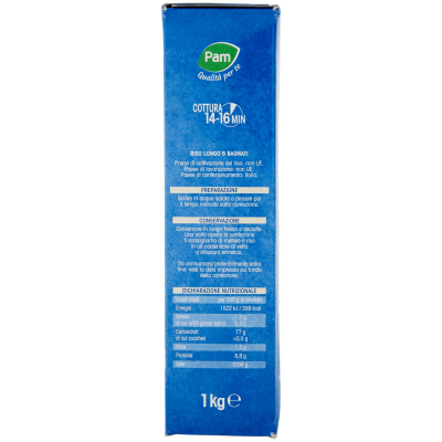 PAM Qualità per te Riso Basmati 1 kg – immagine 12