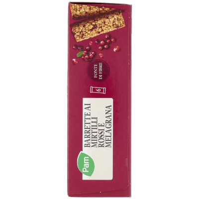 PAM Barrette ai Mirtilli Rossi e Melograna 6 x 21 g – immagine 12
