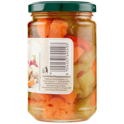 PAM Qualità per te Giardiniera in aceto di vino 300 g – immagine 12