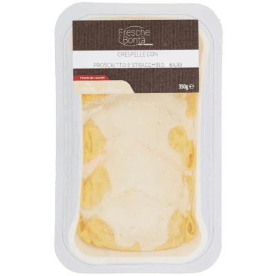FRESCHE BONTA' Crespelle Prosciutto Cotto e Stracchino 350 g – immagine 9