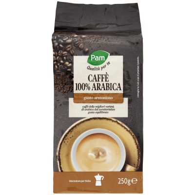 PAM Qualità per te Caffè 100% arabica 250 g – immagine 9