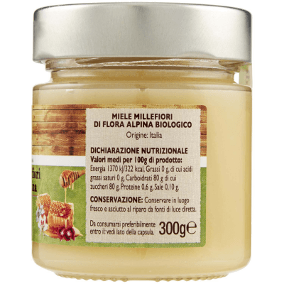 BIO Miele millefiori di flora alpina 300 g – immagine 12
