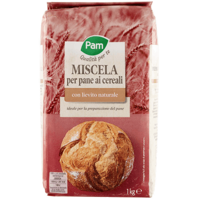 PAM PANORAMA Miscela per Pane ai Cereali 1 kg – immagine 11
