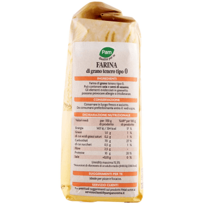 PAM Qualità per te Farina tipo 0 1 kg – immagine 12