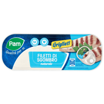 PAM Qualità per te Filetti di Sgombro naturale 120 g – immagine 9