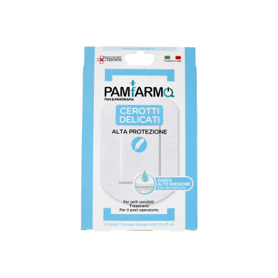 PAMFARMA Cerotti Delicati Alta Protezione 1 Formato Grande XXXL 4 pz – immagine 9