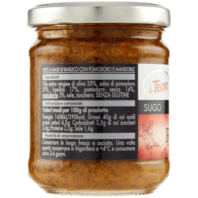 I TESORI Pesto Rosso 180 g – immagine 10