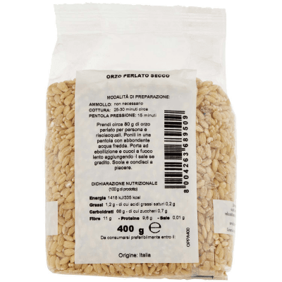 PAM Qualità per te Orzo Perlato 400g – immagine 11