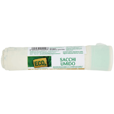 ECO Sacchi Umido Biodegradabili e Compostabili* 43 x 45 cm 10 Litri 10 pz – immagine 14