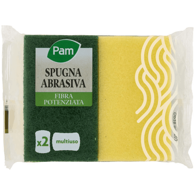 PAM Spugna Abrasiva Fibra Potenziata 2 pz – immagine 9