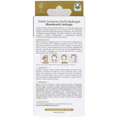 ARKALIA Patch Contorno Occhi Hydrogel Illuminanti Antiage 1 pz – immagine 11