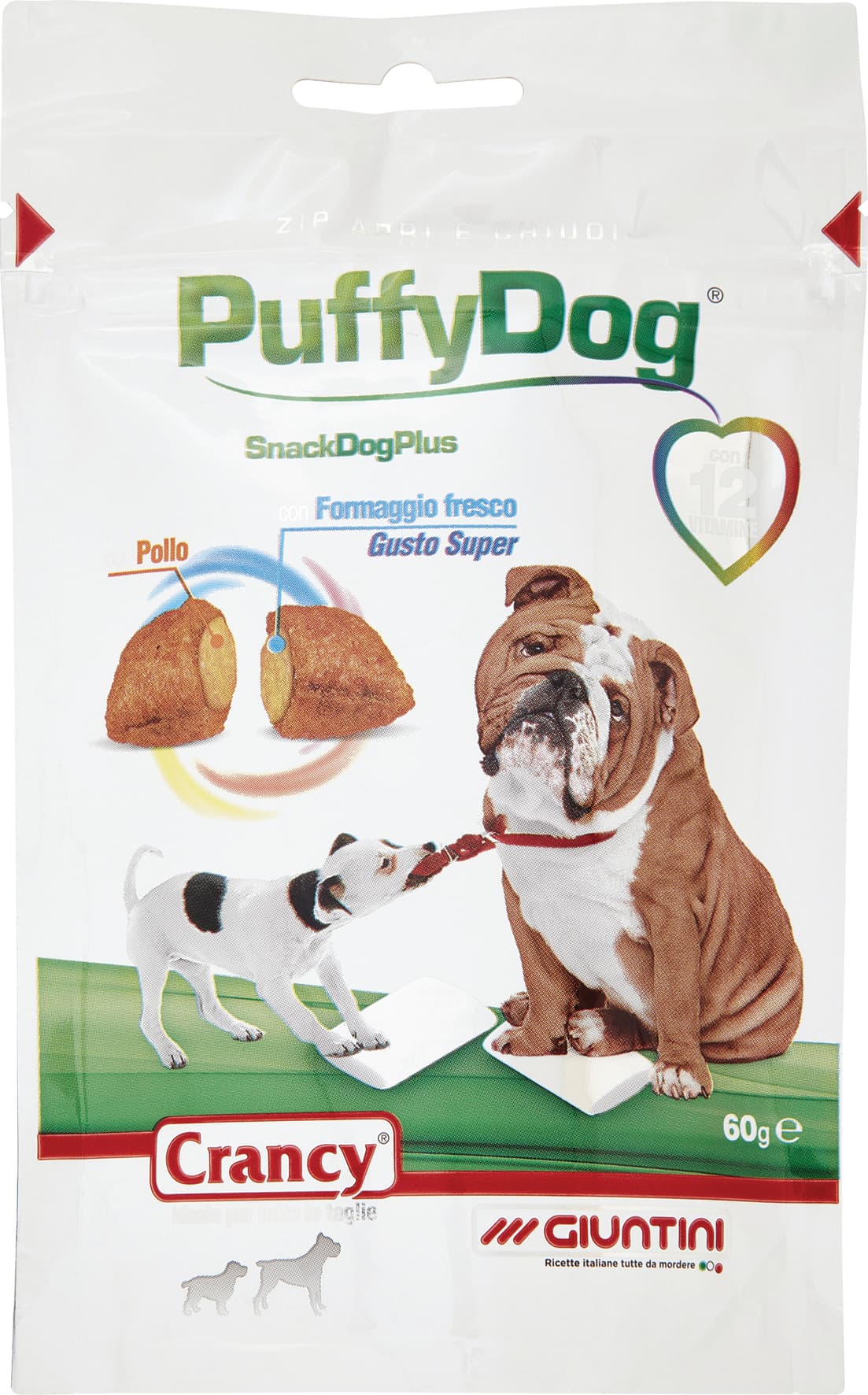 Snack dog plus con formaggio fresco – immagine 2