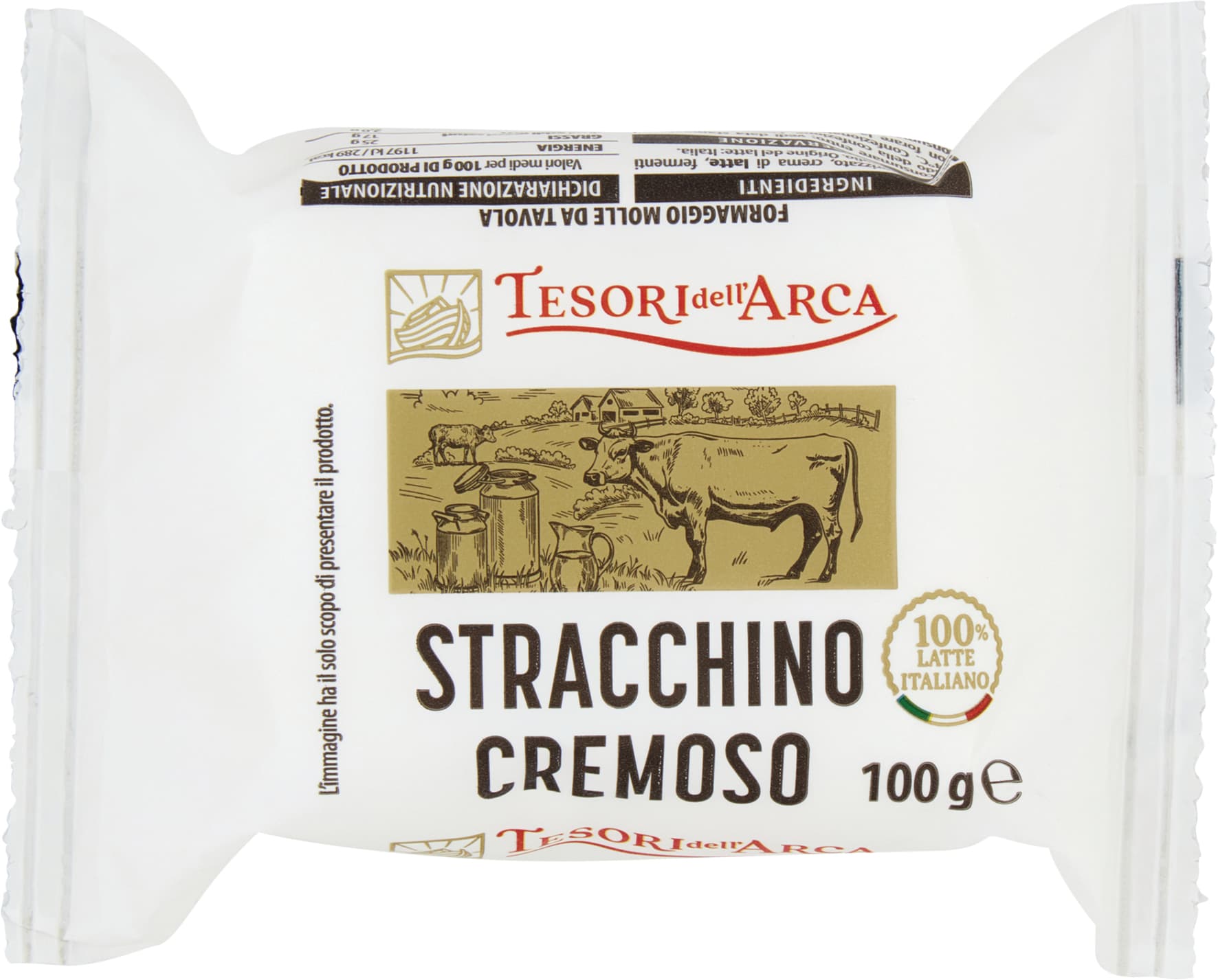 TESORI DELL'ARCA Stracchino Cremoso 100 g – immagine 2