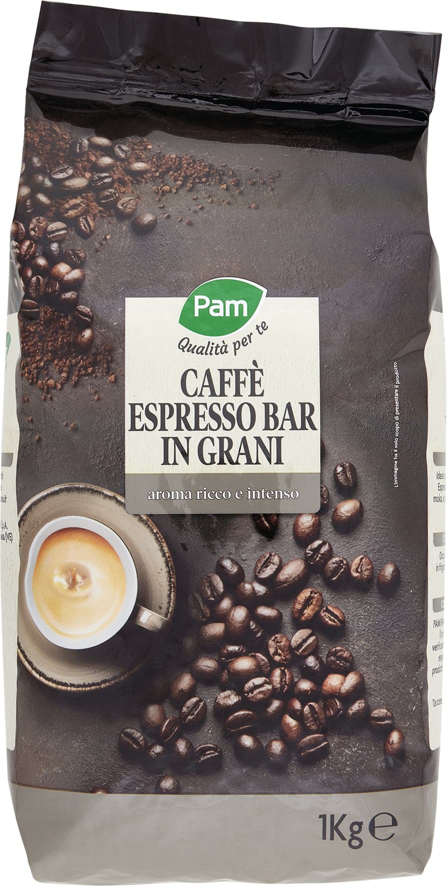 PAM PANORAMA Gran Aroma Bar caffè in grani 1 kg – immagine 2