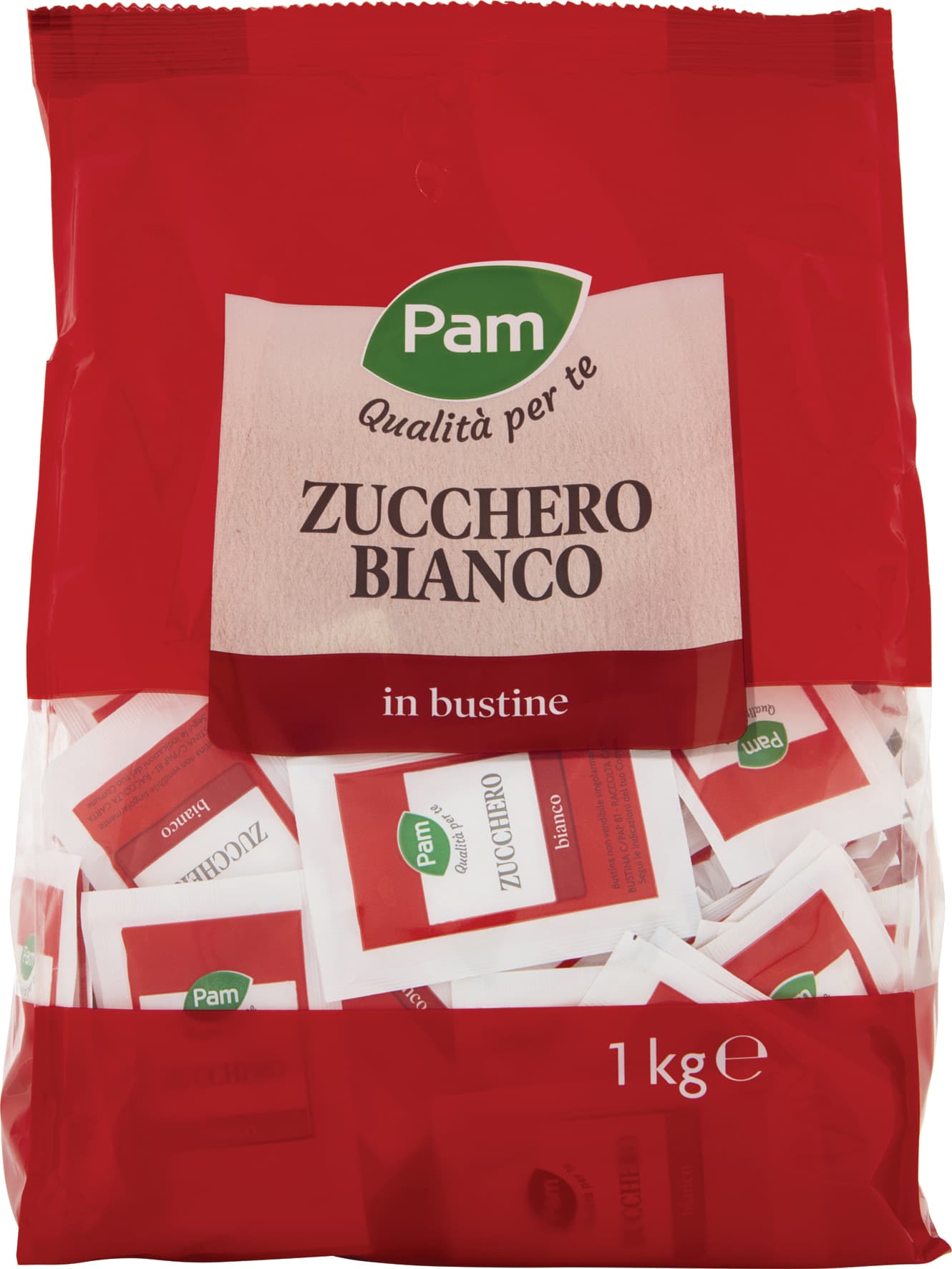 PAM PANORAMA Zucchero Bianco in bustine 1 kg – immagine 2
