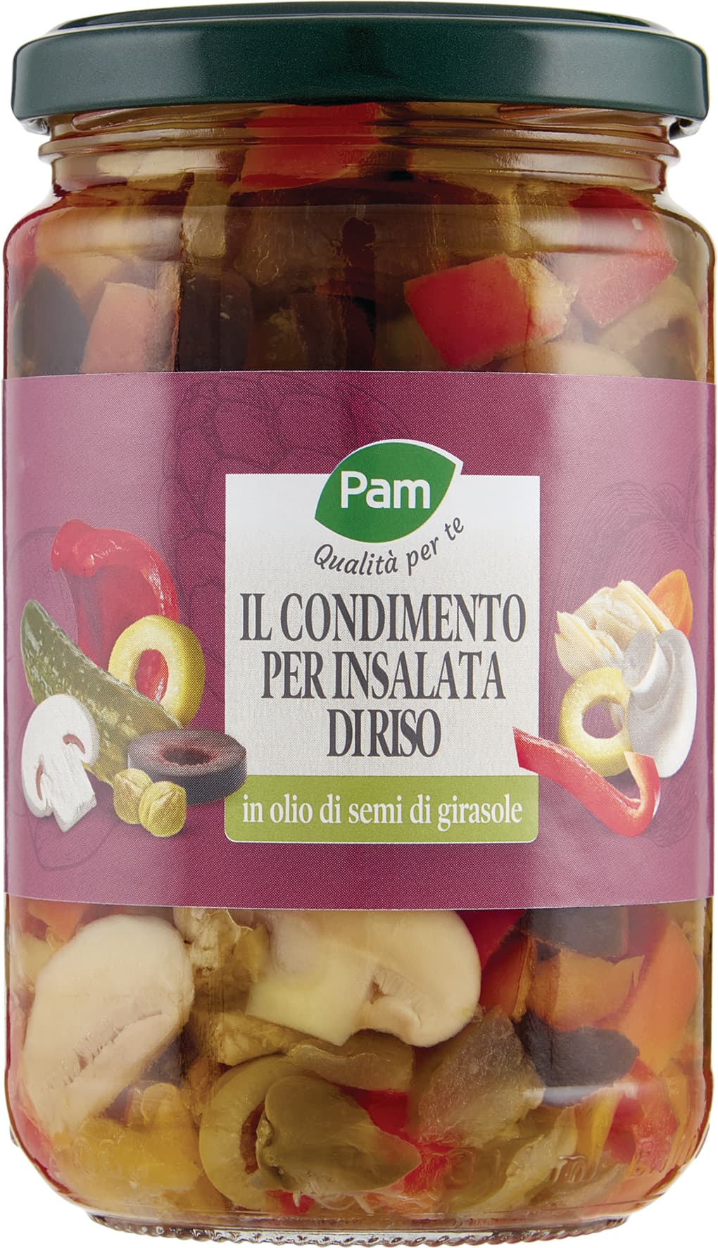 PAM Qualità per te il Condimento per Insalata di Riso in olio di semi di girasole 280 g – immagine 2