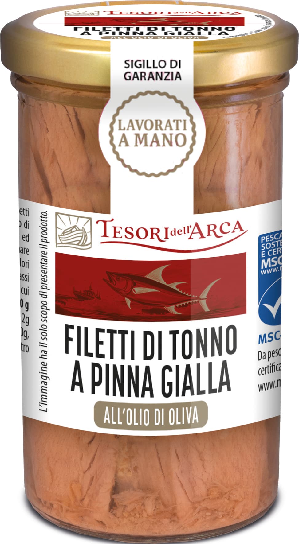 Filetti di tonno in olio di oliva pinna gialla – immagine 2