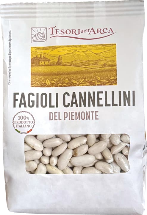 Fagioli Cannellini del Piemonte Tesori dell’Arca 400 g – immagine 2